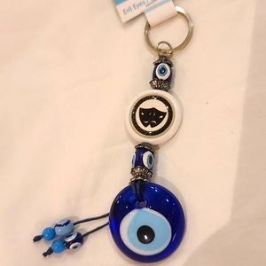EVIL EYE / GOOD LUCK Turkish keychain